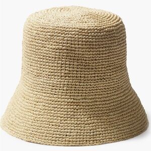 Rag & Bone Jade Packable Raffia Bucket Hat